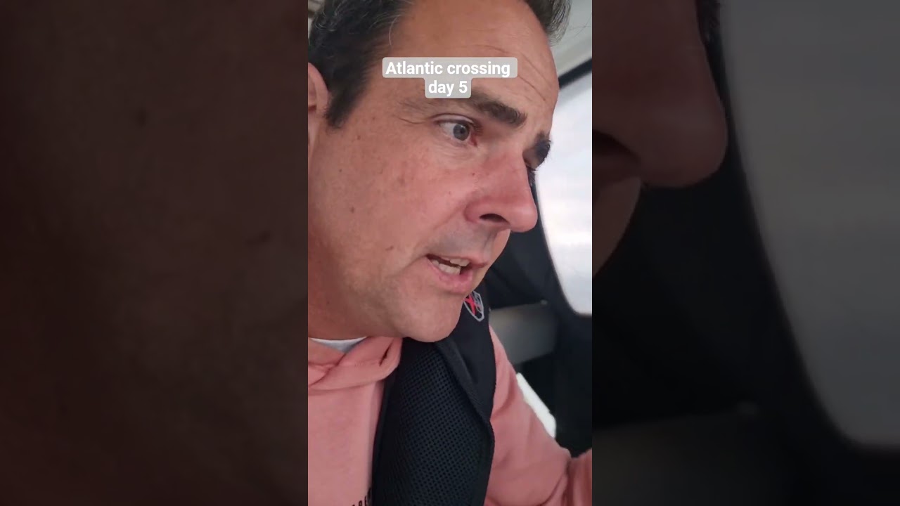 ⁣Sailing across the Atlantic day 5 #sailingfamily