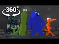 Rainbow friends 360 vr minecraft animation  dr livesey walk