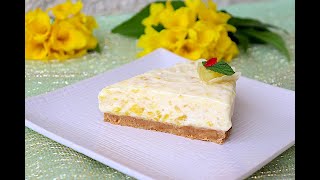 Kremasta ananas torta - Creamy pineapple cake/Subtitle