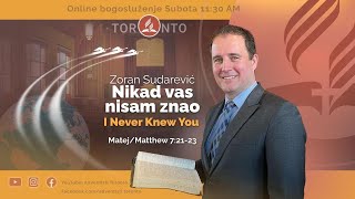 2024-04-06 "Nikad vas nisam znao" - Zoran Sudarević