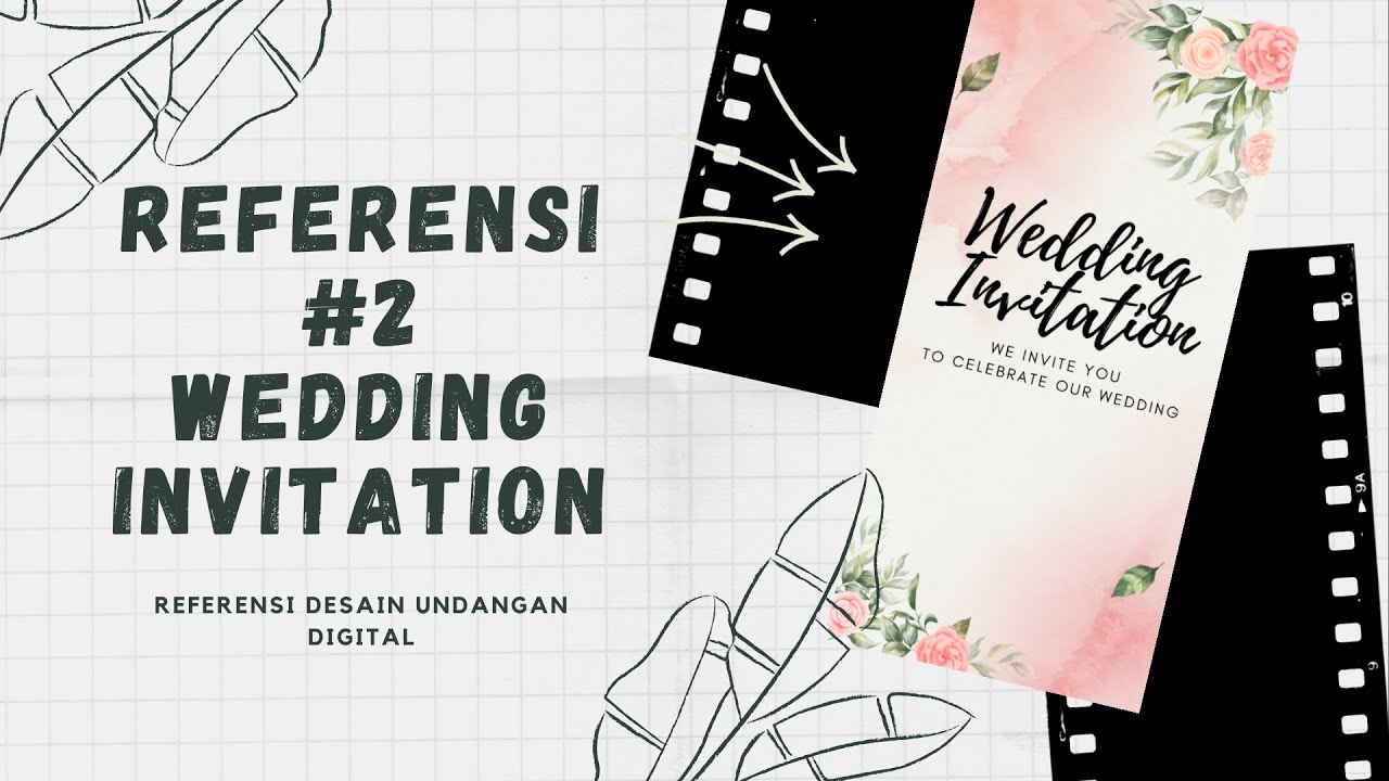Cara Membuat Undangan Digital Simple Elegan dengan Canva - Referensi #2