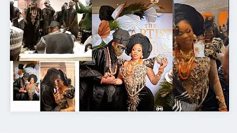 Finally!! Toyin Lawani walks Down The Aisle With Her Photographer Boyfriend