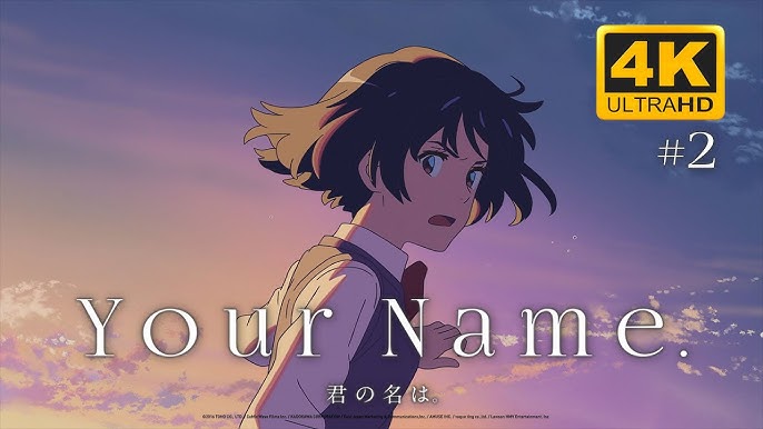 Your Name 4k Hdr Trailer 2 Youtube
