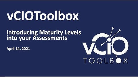 Introducing Maturity Levels into your Assessments