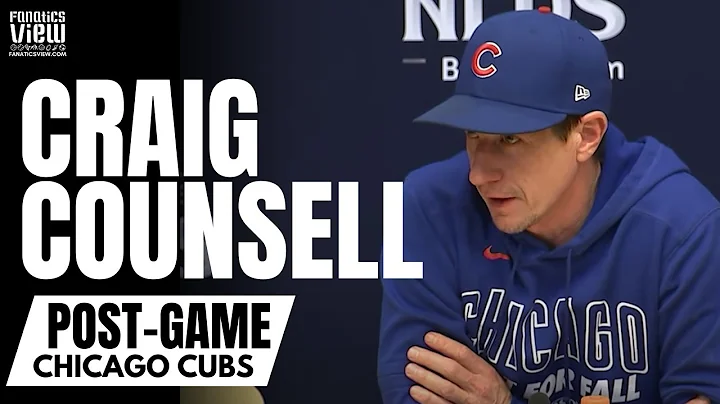 Craig Counsell Responds to Chicago Cubs LOSING NLDS vs. Milwaukee Brewers, Chicago Cubs Future