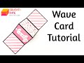 Wave Card Tutorial by Srushti Patil