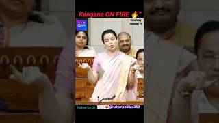 Kangana ROASTS Opposition Leaders 🔥Speech Goes Viral 😳#shorts #viral #ytshorts