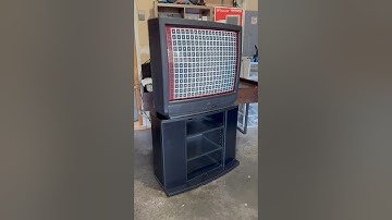 Giant 36” JVC crt test