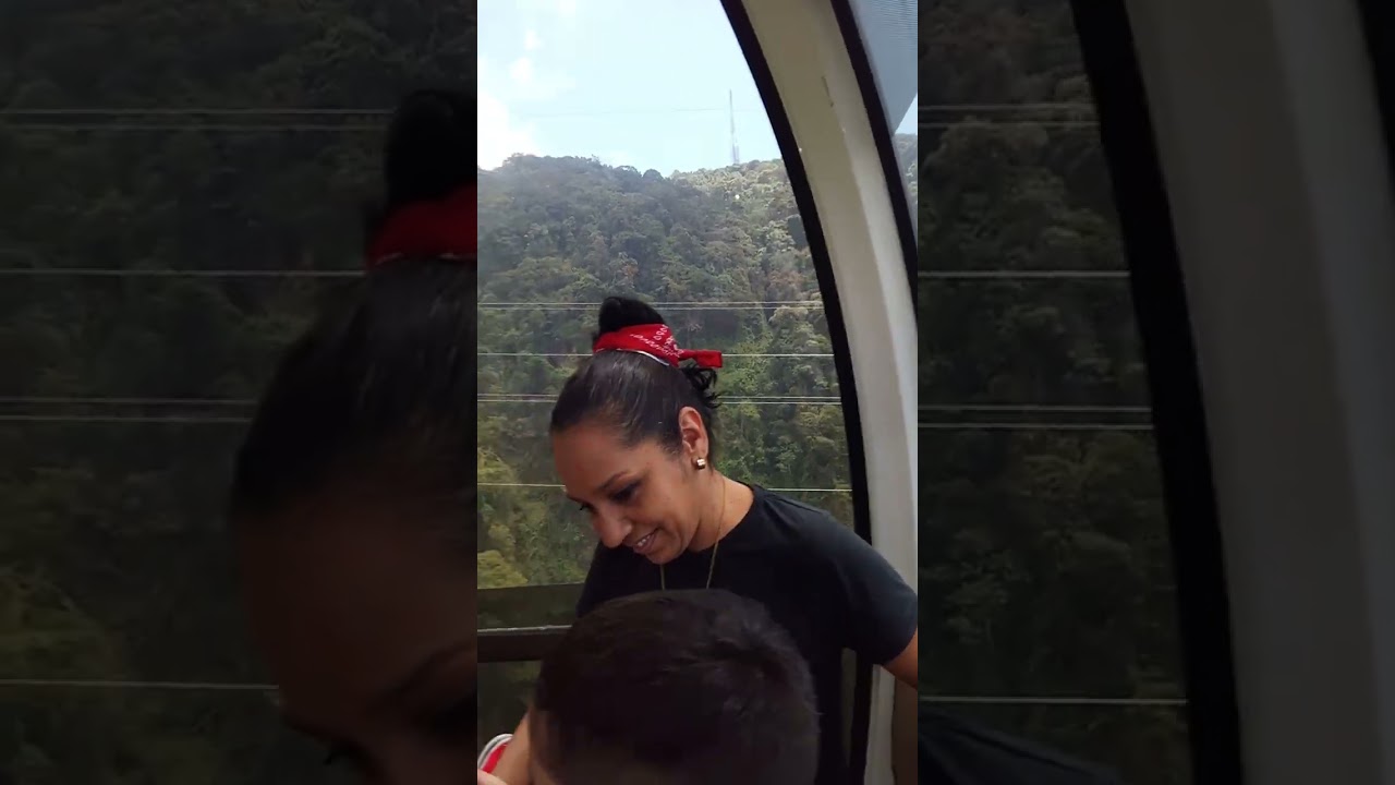 Niño Chuky subiendo al Warairarepano. Ja ja ja.