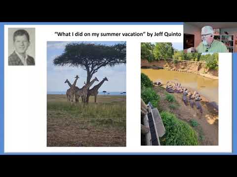 "What I Did on My Summer Vacation" | Rev. Jeff Quinto