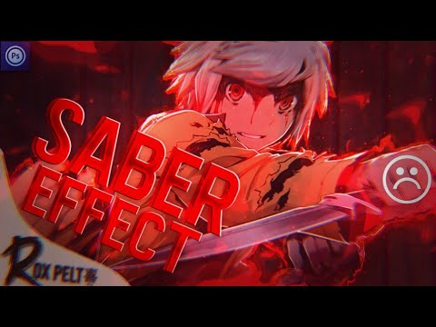 ‹Tutorial› Cara Membuat Saber Effect Merah Android Ps Touch