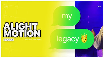 MEMORIES! - Alight Motion [Motion Graphics @30fps]