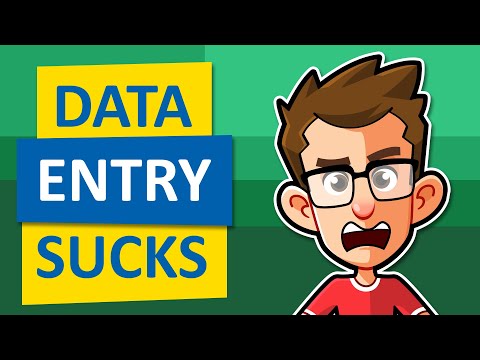 Make Excel Data Entry Suck Less with Forms! Excel Forms Tutorial
