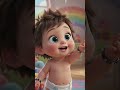👶 Baby Dance Party Fun 🕺🐰 | Cute Baby & Friends Dancing 🎶✨ Cartoon Animation | Viral Orbit Media USA