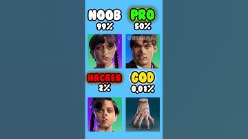 Noob vs Pro vs Hacker vs God Wednesday!!