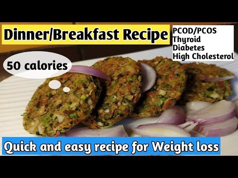 Quick and easy breakfast/Dinner recipe for weight loss | Diet recipe to lose weight | Healthy recipe