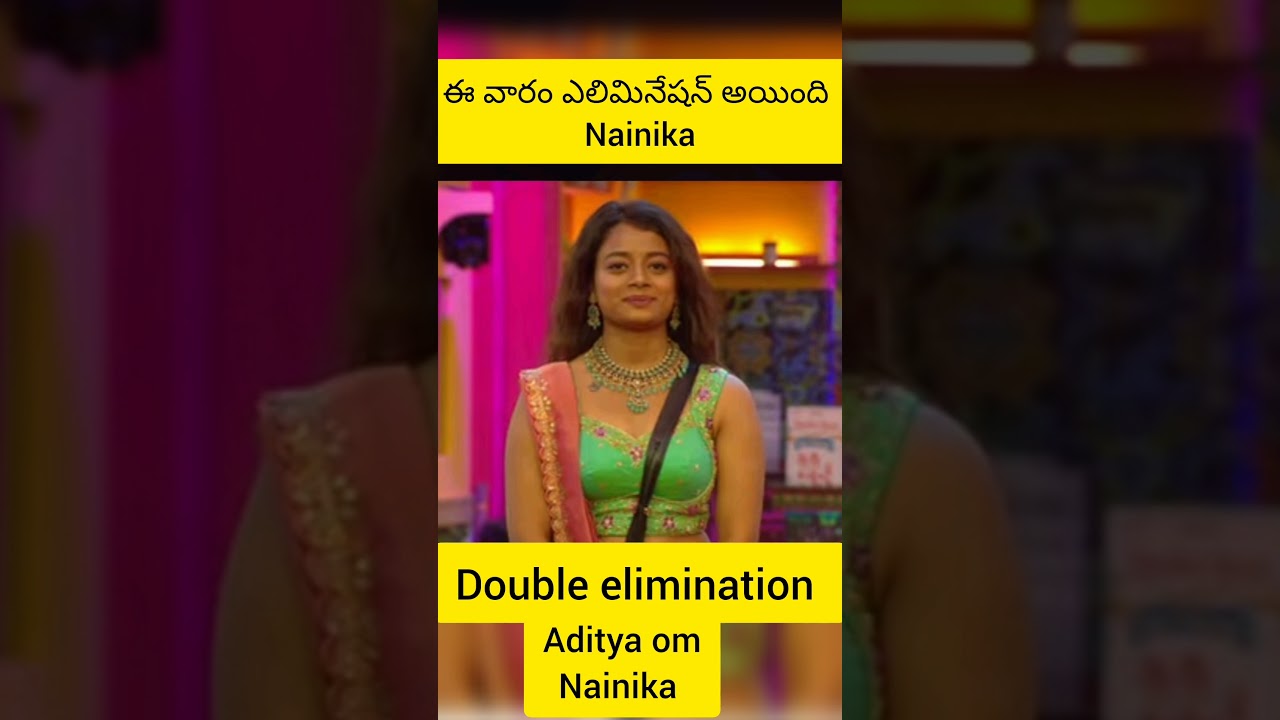 Bigg Boss-8// Aug-5 episode 5th week double elimination Nainika Aditya om