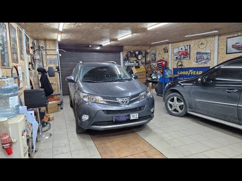 Toyota Rav 4. Замена штатных моноксеноновых линз Stanley на BI-LED Zorkiy Gray Wolf G11 4300K.