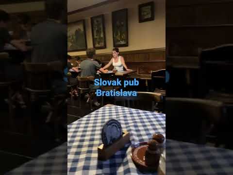 Slovak pub in Bratislava