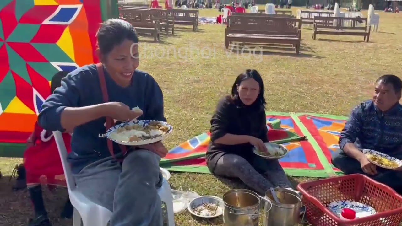 Christmas an neh khom pet 2025. Makokching village saikul.