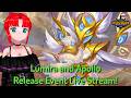 Lumira and Apollo Release Event Live Stream — Hero Wars: Dominion Era