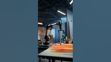 FUTURE ROBOT PAINTING.