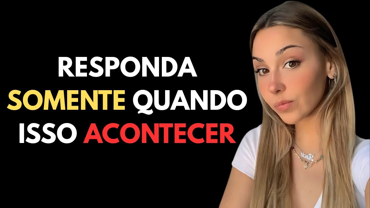 Quebre seu “Sem Contato” SOMENTE se isso acontecer | Estoicismo