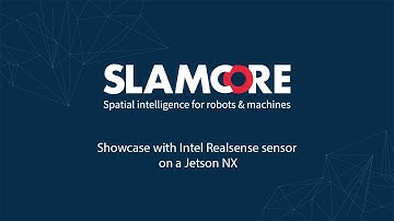 SLAMcore Showcase with Intel RealSense depth camera on the ARM CPU of a Jetson NX
