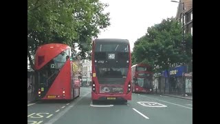Custom Full Route Visual Bus Route 387 Beddington Asda - Elephant & Castle