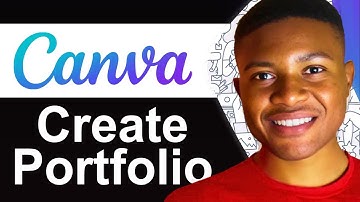 How To Create a Portfolio With Canva 2025 (FREE Portfolio Website)