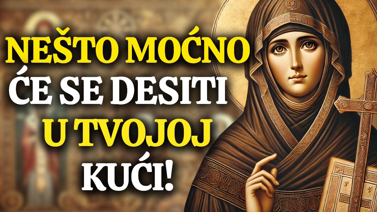 SVETA PETKA DONOSI ISCELJENJE I OBNOVU TVOJOJ PORODICI! VERUJ!