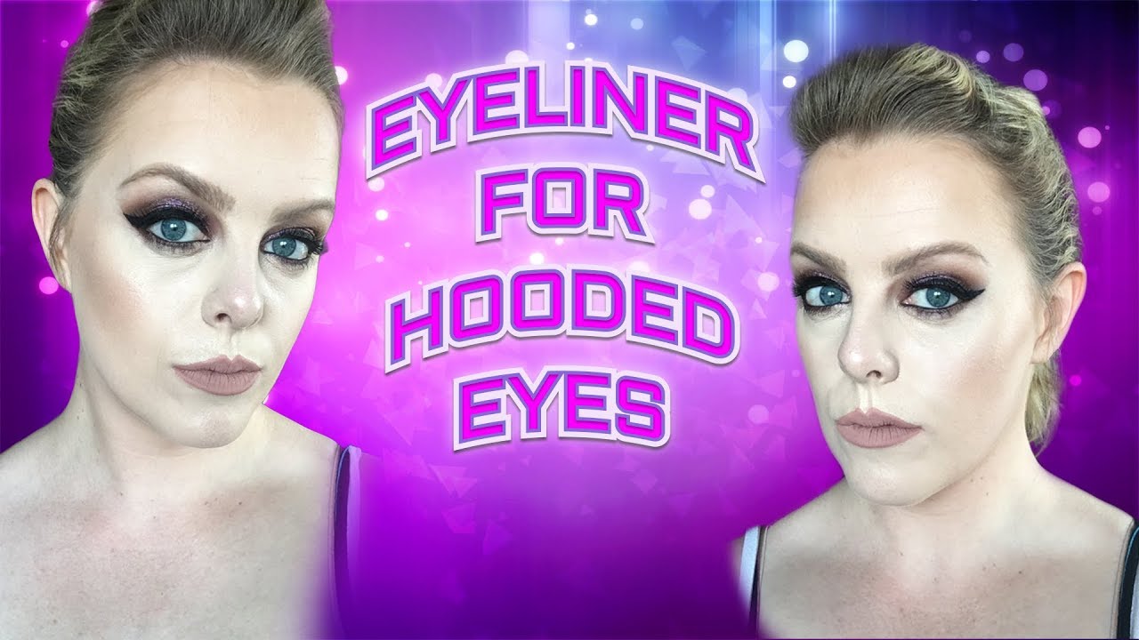 How To Do Winged Eyeliner For Hooded Eyes | Rylene Hindley