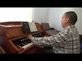 Father of mercies  organist bujor florin lucian playing on romanian reed organ