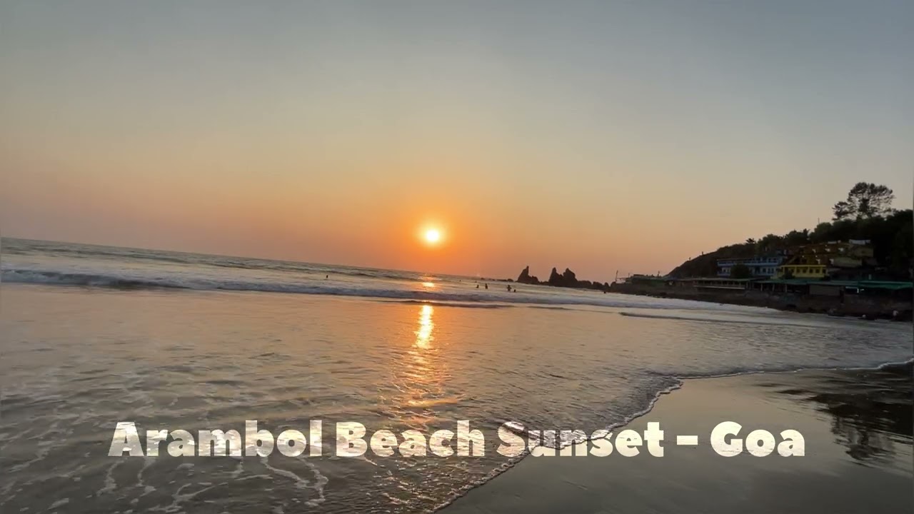 Arambol Beach Sunset  - Goa, India
