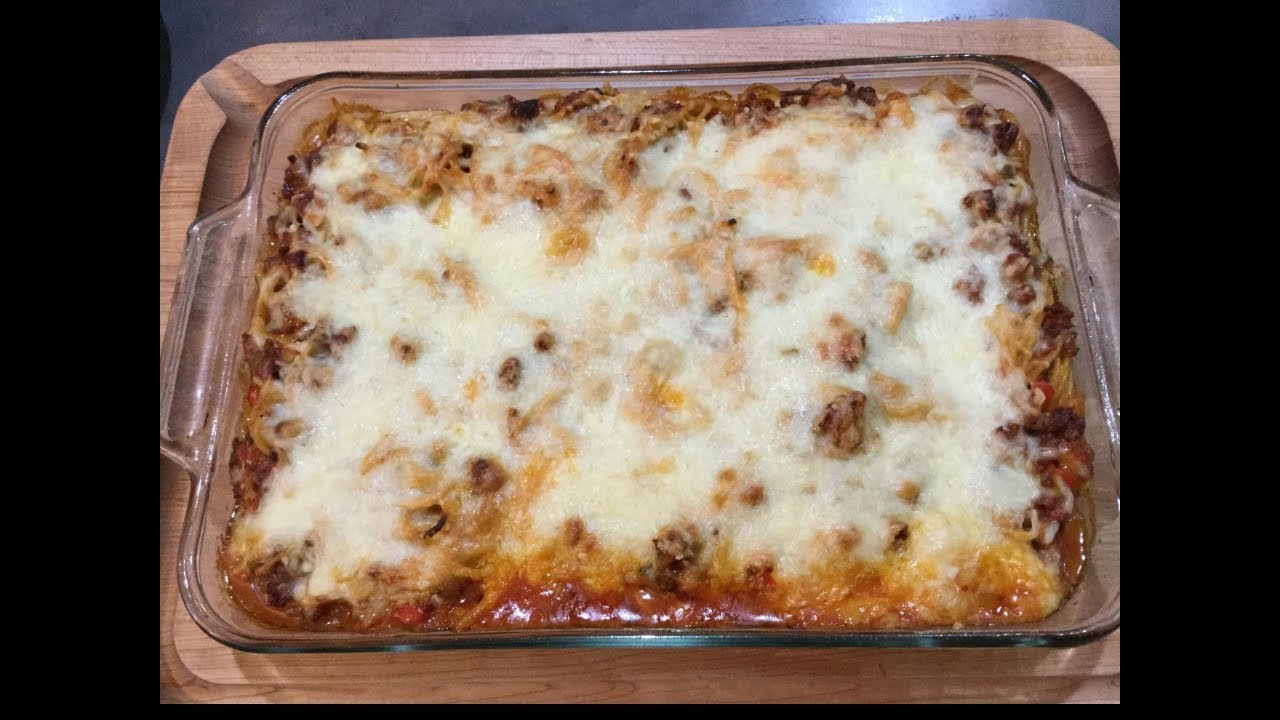 Baked Spaghetti YouTube