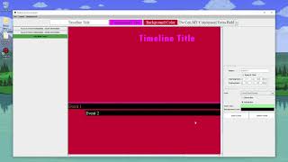 Redstar Timeline Demonstration