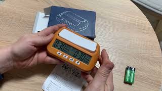 Краткий обзор шахматных часов YS-902