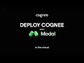Deploy cognee for 1 cent in the cloud: AI Memory, Building Knowledge Graphs, and Modal