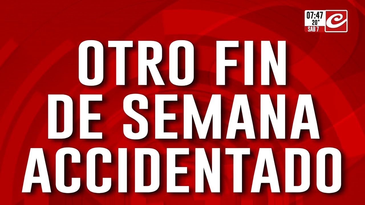 Otro fin de semana accidentado: tremendo choque en Villa Luro