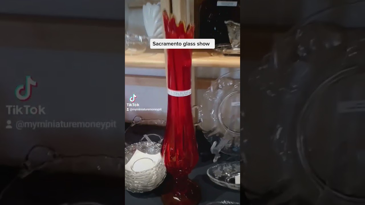 International glass show Sacramento California January 2023.