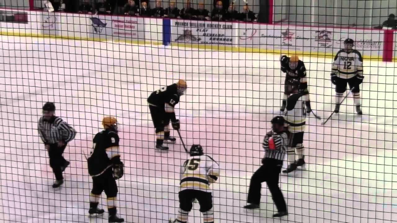 January 31 2014 George Mason University Vs NVCC Ice Hockey ACHA 1st 