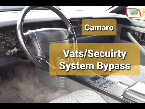 Camaro VATS (Vehicle Anti-Theft System) Bypass
