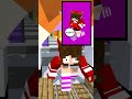 JJ's Sister JUMP ROPE RUN Challenge #maizen #minecraft #shorts