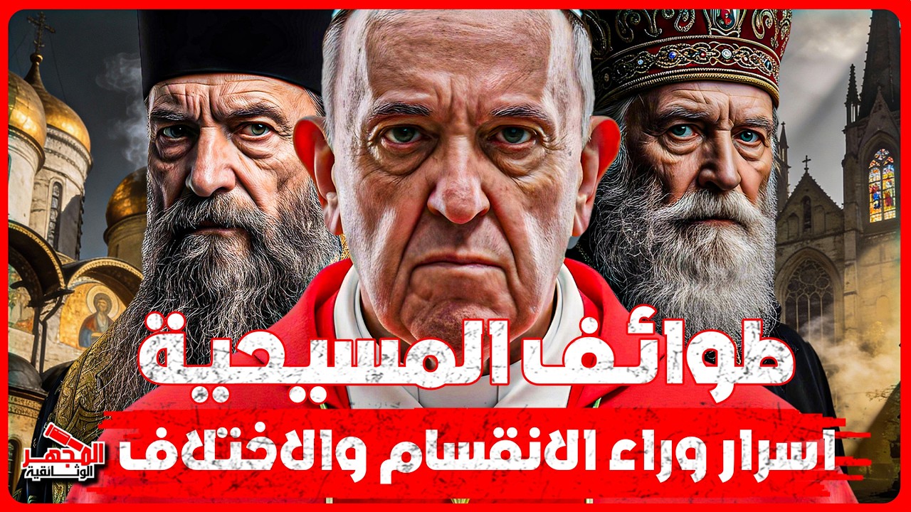 وثائقي: طوائف المسيحية: كاثوليك، أرثوذكس، وبروتستانت وأسرار تهم الضلال المتبادلة – المجهر الوثائقية