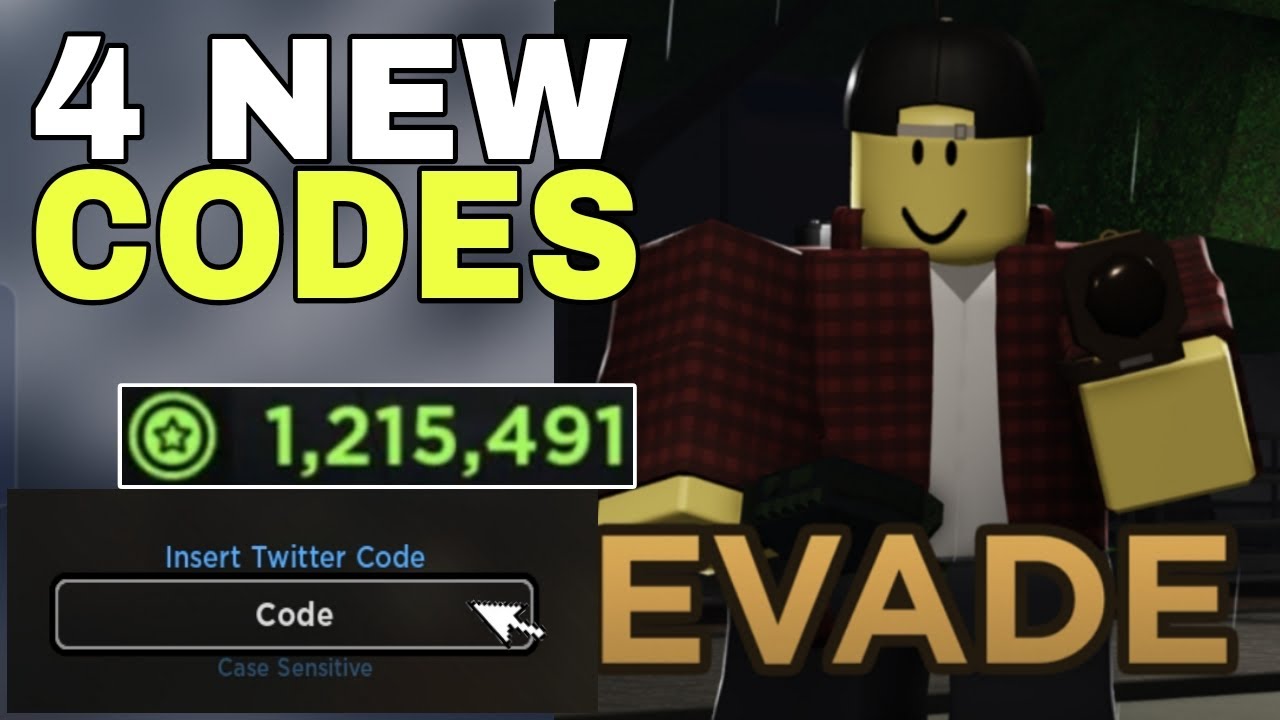 Evade Codes 2023 Free Bots, tokens, points, by Gamejul