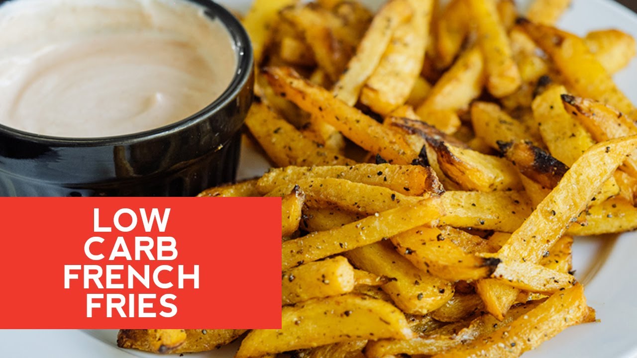 How to Make Low Carb French Fries YouTube