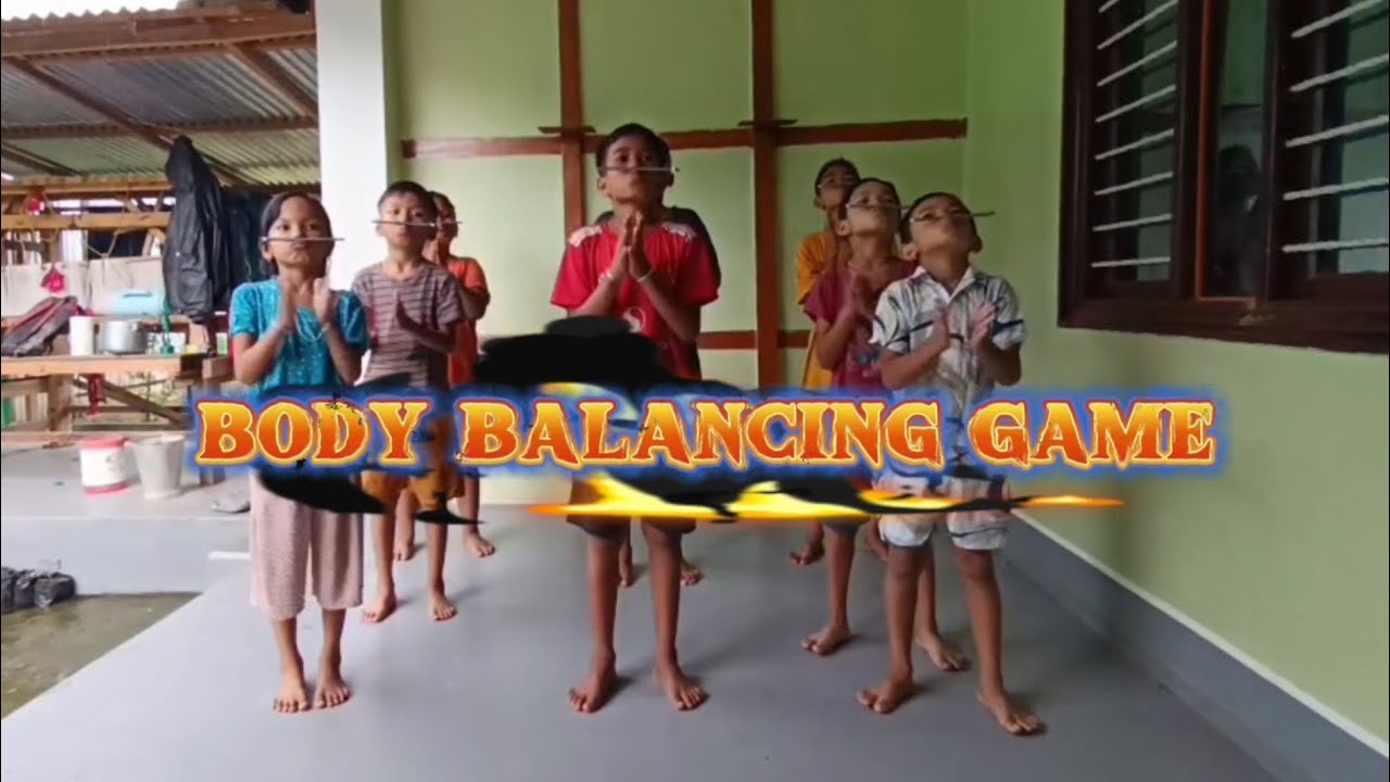 Body balancing game| game for fun | Funny Manipuri games | Manipur