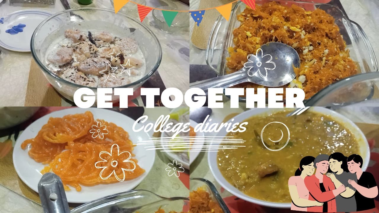 Sunday special vlog | A get together with my college friends | Zeba ...