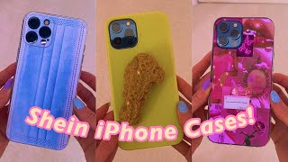 THE 6 BEST SHEIN IPHONE CASES!!💎*asmr unboxing!*✨😱 #Shorts