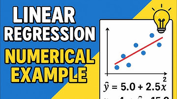4  Linear Regression Made Easy! Step by Step Guide with Numerical Examples & Python Code